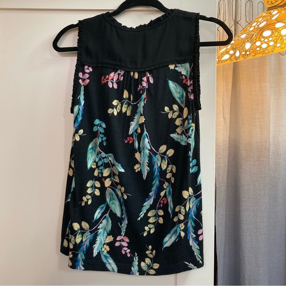 🚫DONATED🚫Meadow Rue Floral Ruffle Tank - Picture 3 of 6